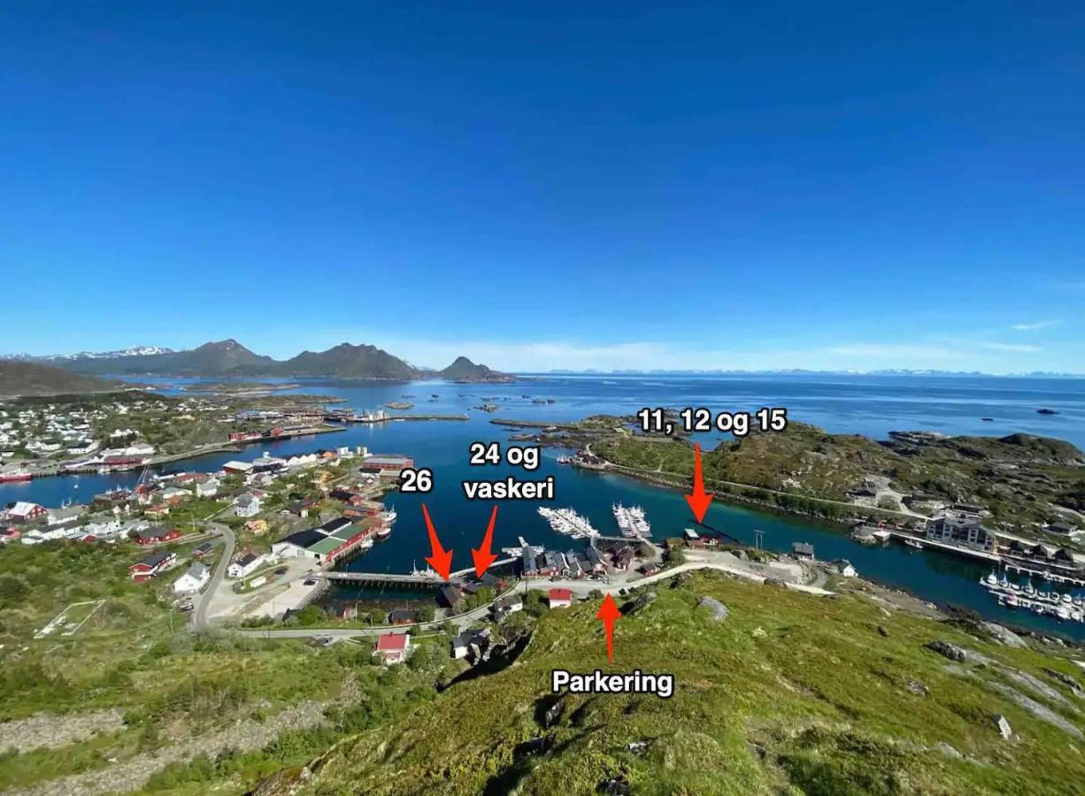 Real Fisherman'S Cabins In Ballstad, Lofoten Ngoại thất bức ảnh