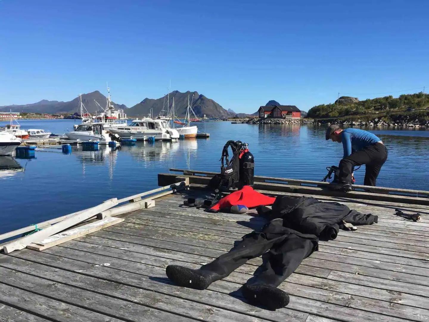 Real Fisherman'S Cabins In Ballstad, Lofoten Ngoại thất bức ảnh